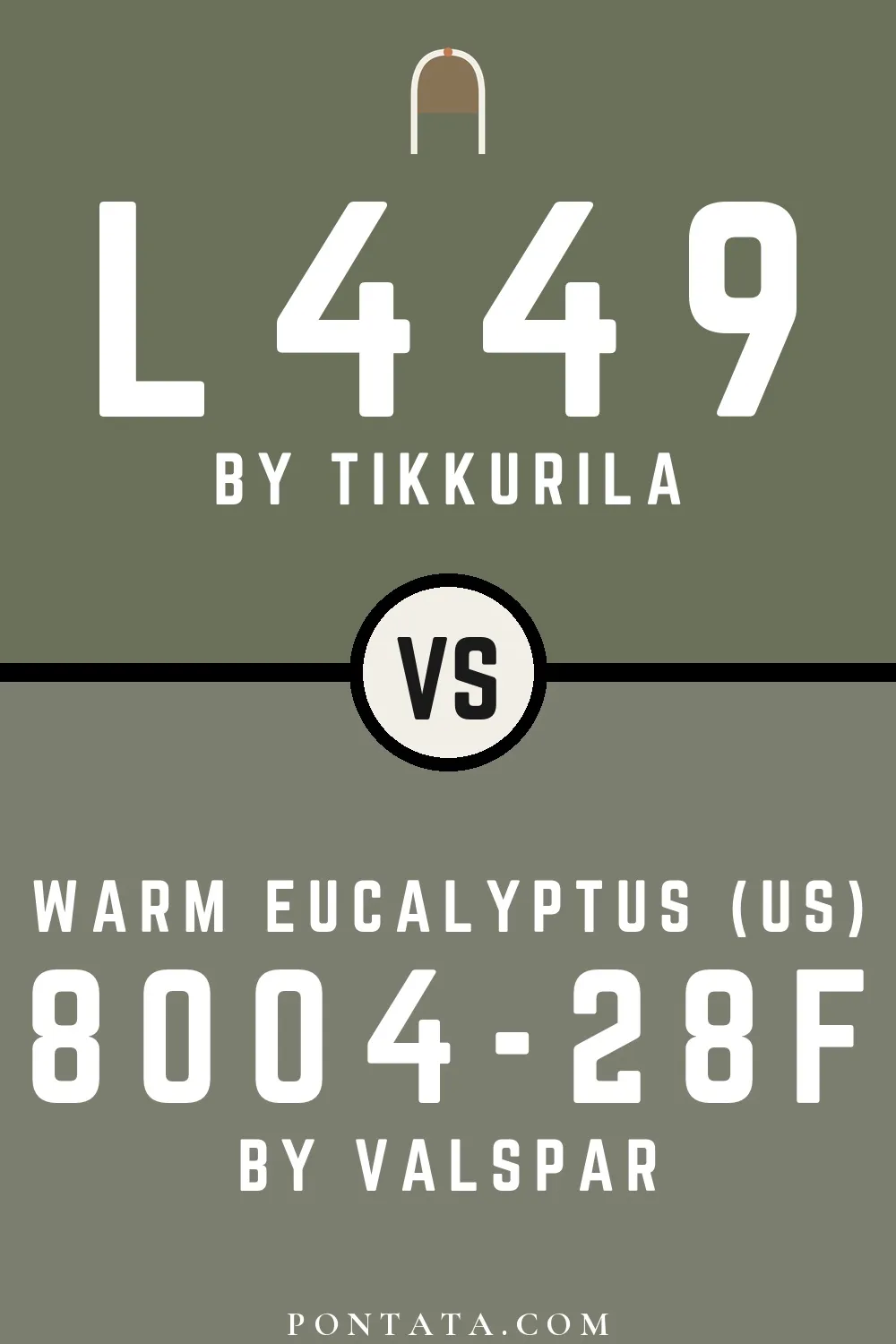 L449 vs Warm Eucalyptus (US)